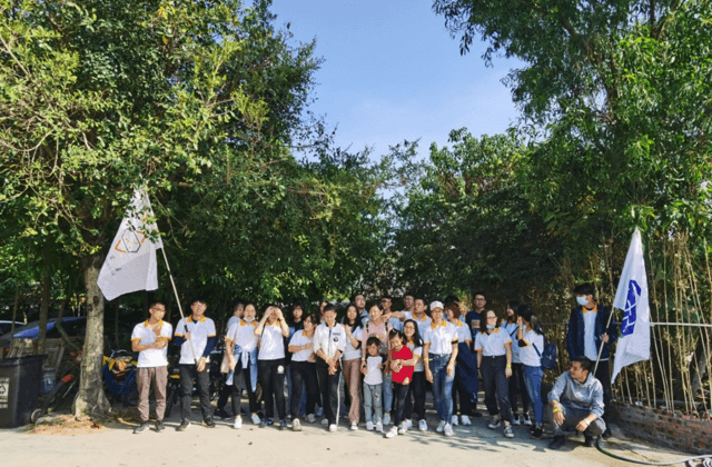 Il nostro lavoro di squadra al Dafushan Park nel 2020